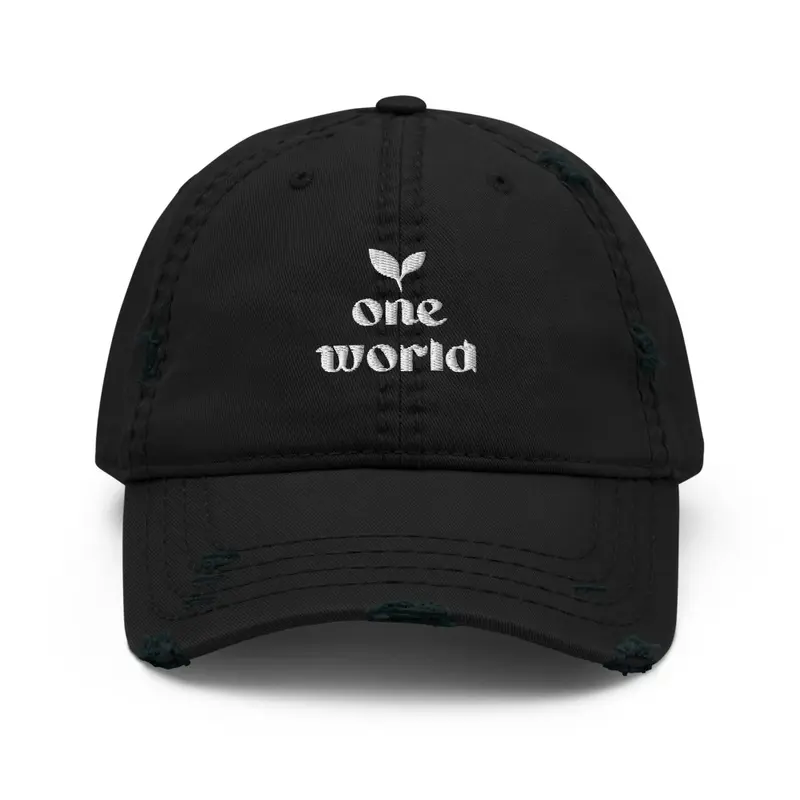 The All New One World CKH Distressed Hat